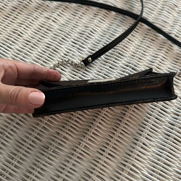 Nine West Metallic Tiger Cheetah Print WOC Crossbody EUC!! - Picture 4 of 6